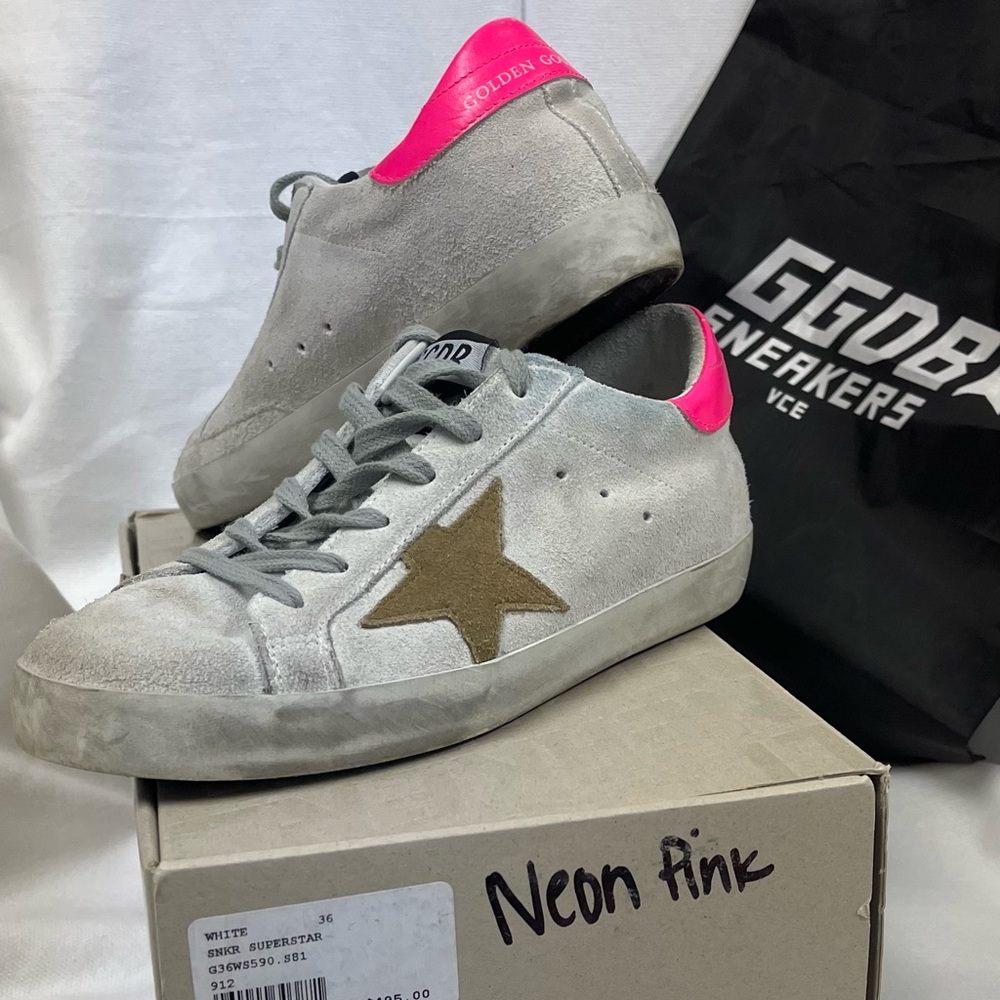 Authentic Golden Goose sneakers. Size 6/36. Excellent Condition.